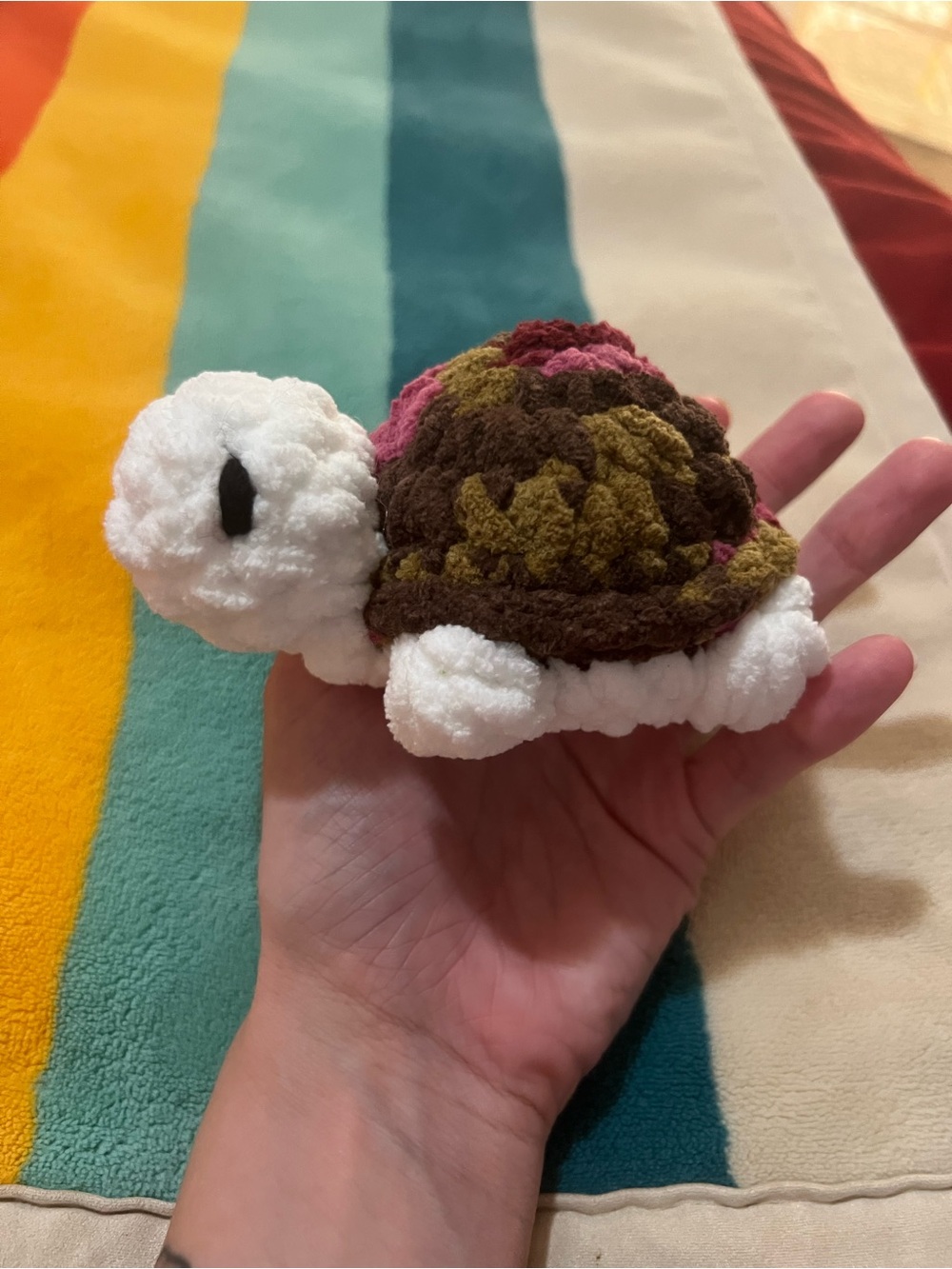 Plush Crocheted Turtle 🐢